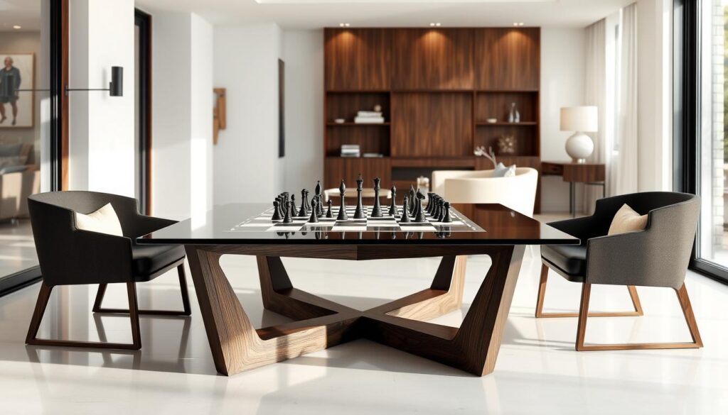 Modern Chess Table Design Modern Chess Table Design