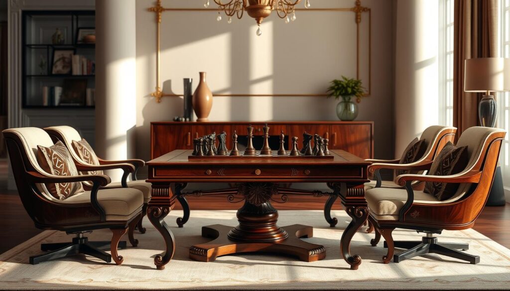 Quality Chess Tables and Chairs Quality Chess Tables and Chairs